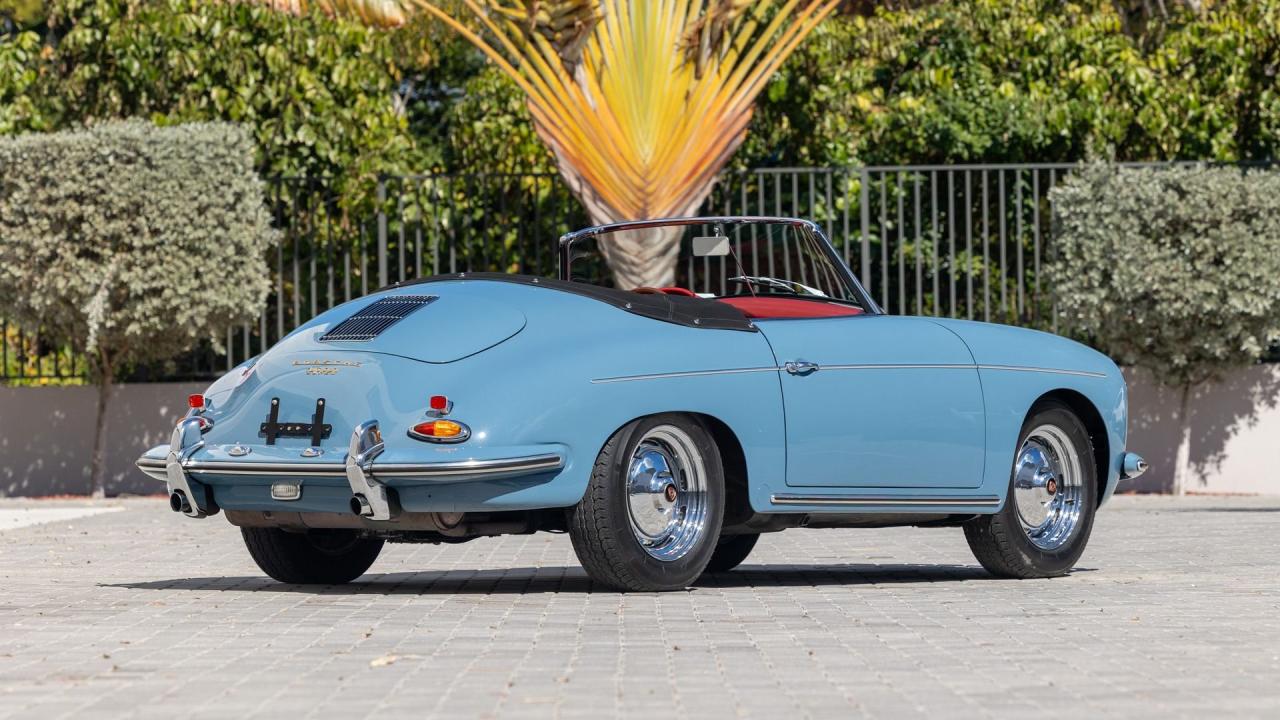 1961 Porsche 356 B 1600  D'Ieteren Roadster