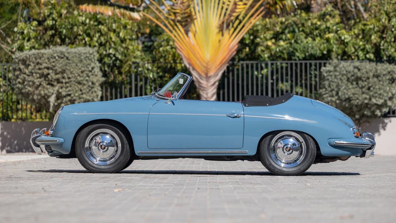 1961 Porsche 356 B 1600  D'Ieteren Roadster