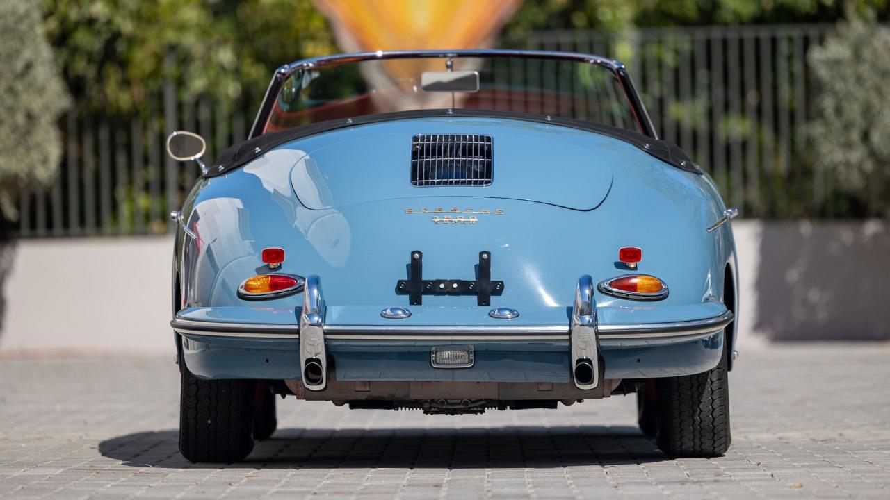 1961 Porsche 356 B 1600  D'Ieteren Roadster