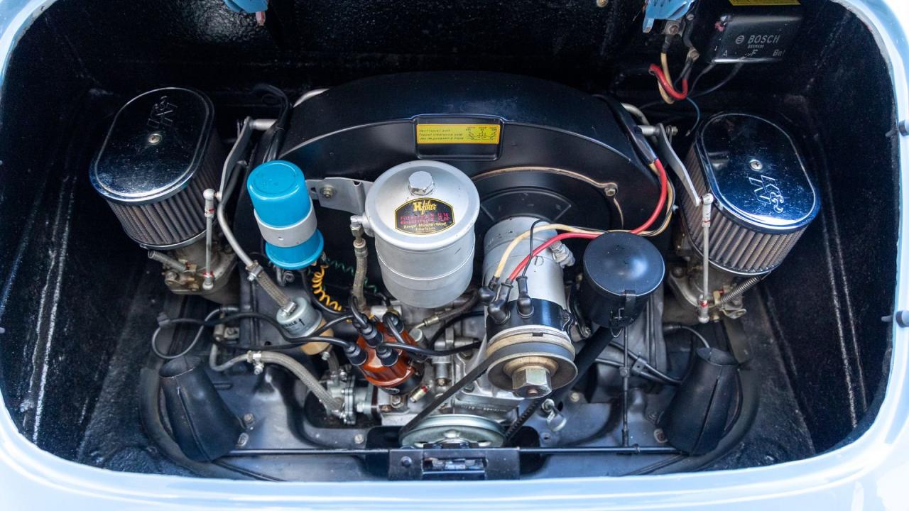 1961 Porsche 356 B 1600  D'Ieteren Roadster