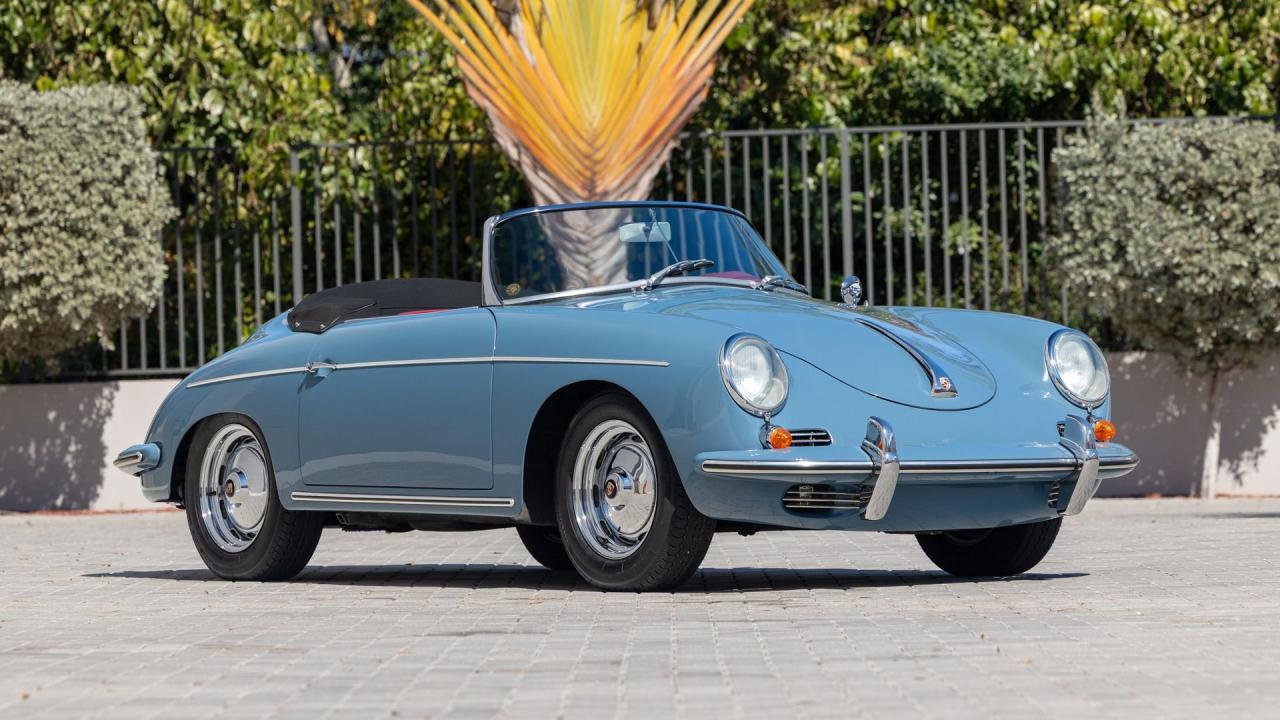 1961 Porsche 356 B 1600  D'Ieteren Roadster