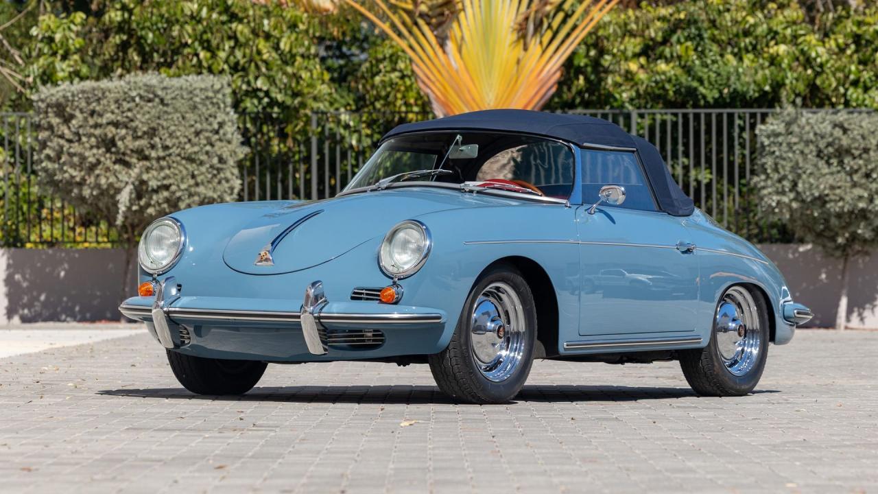 1961 Porsche 356 B 1600  D'Ieteren Roadster
