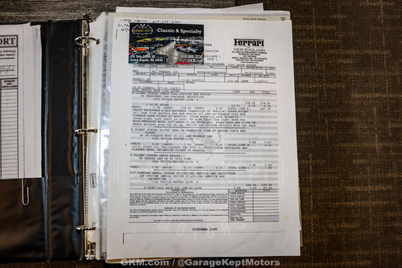 1986 Ferrari 328 GTS