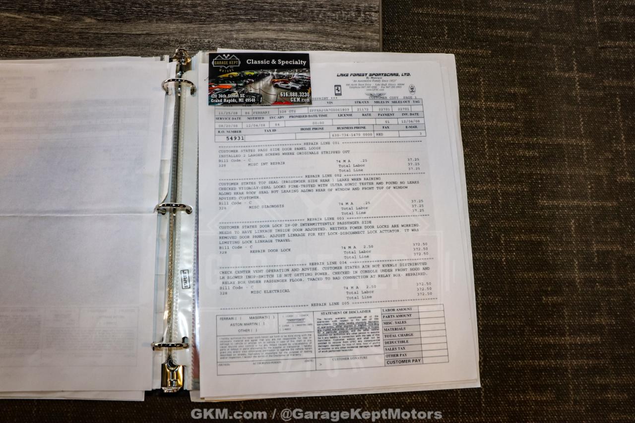 1986 Ferrari 328 GTS