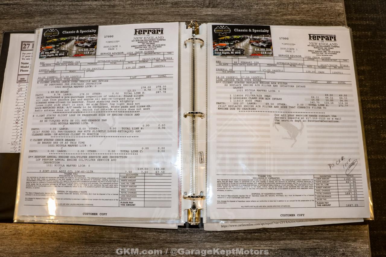 1986 Ferrari 328 GTS