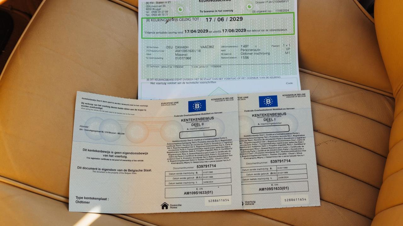 1966 Maserati Mistral Spyder