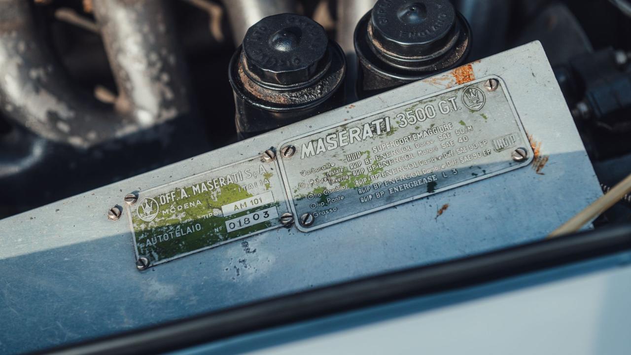 1963 Maserati 3500 GTi Sebring