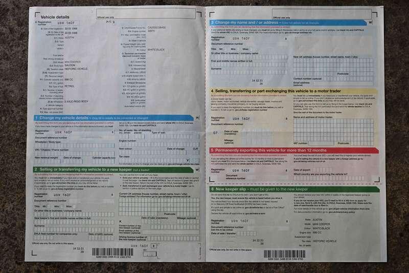 1968 Austin Mini Cooper