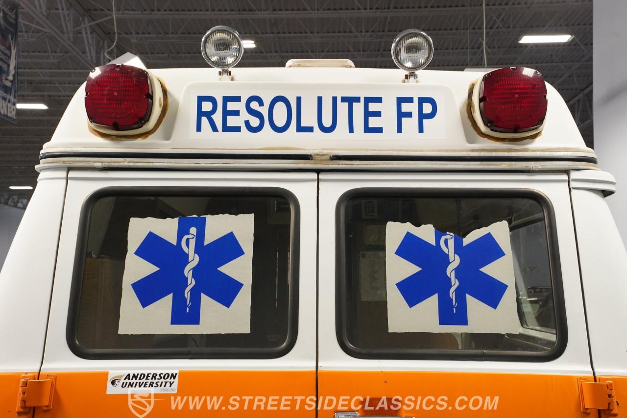 1977 Chevrolet Van Ambulance