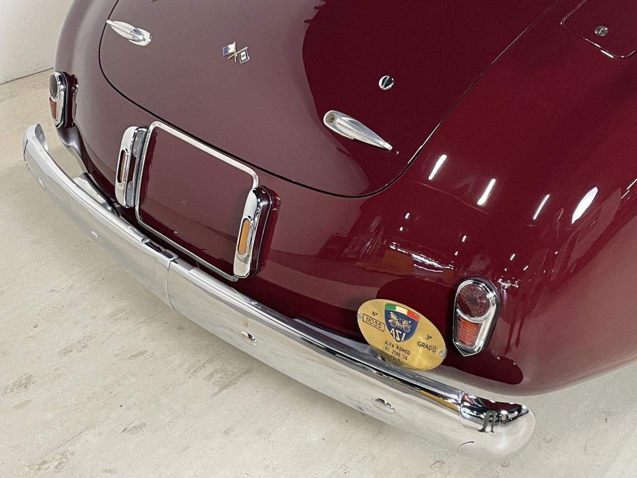 1949 Alfa Romeo 6C 2500 SS Passo Corto Cabriolet Pinin Farina