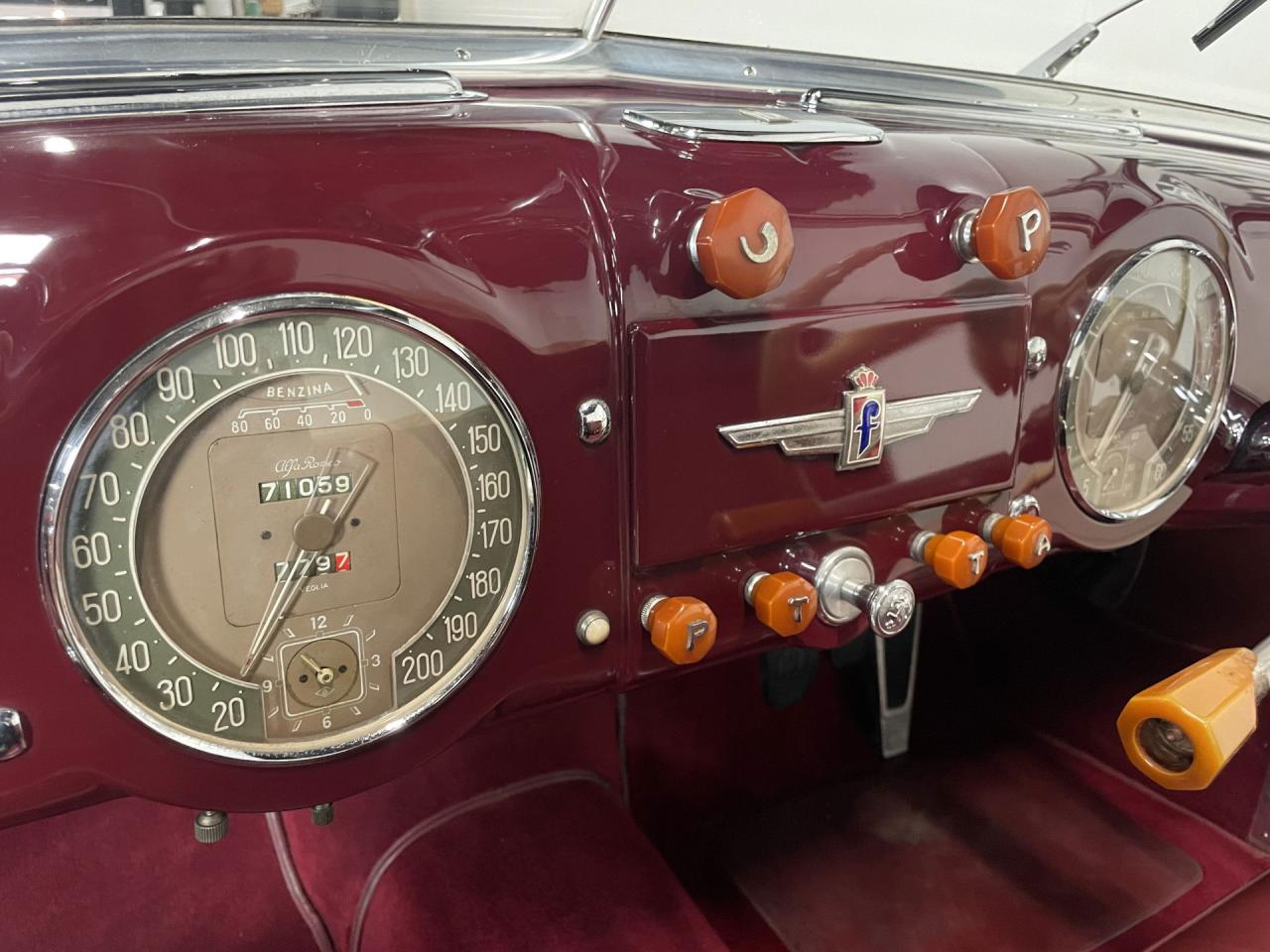 1949 Alfa Romeo 6C 2500 SS Passo Corto Cabriolet Pinin Farina
