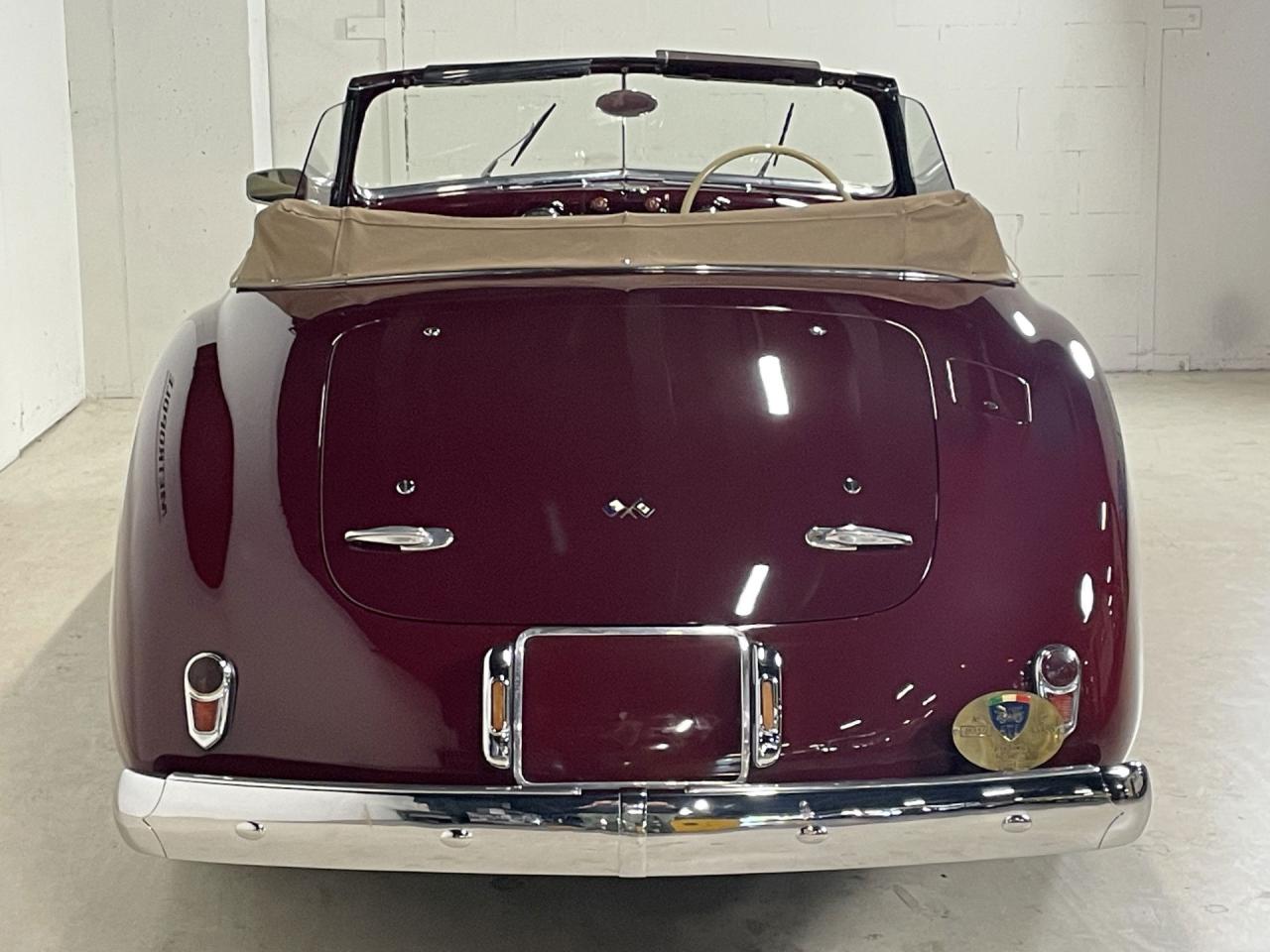 1949 Alfa Romeo 6C 2500 SS Passo Corto Cabriolet Pinin Farina