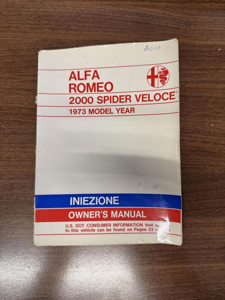 1973 Alfa Romeo Spider