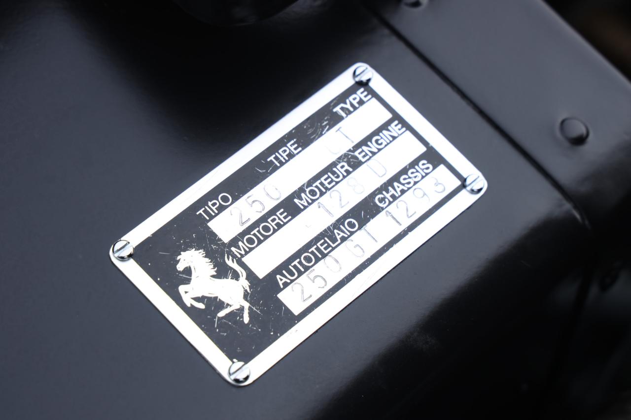 1959 Ferrari 250 GT Cabriolet Pininfarina Series 1 &ldquo;by Carrozzeria Bacchelli &amp; Villa&rdquo;