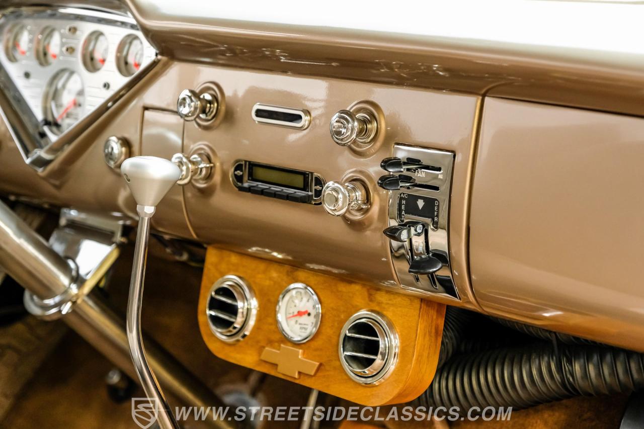 1955 Chevrolet 3100 Apache &amp; Custom Motorcycle Trailer