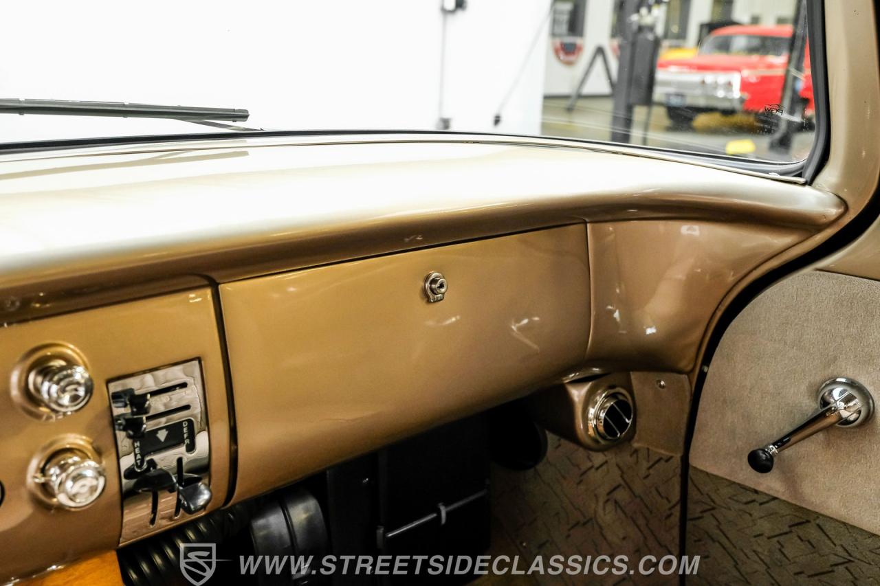 1955 Chevrolet 3100 Apache &amp; Custom Motorcycle Trailer