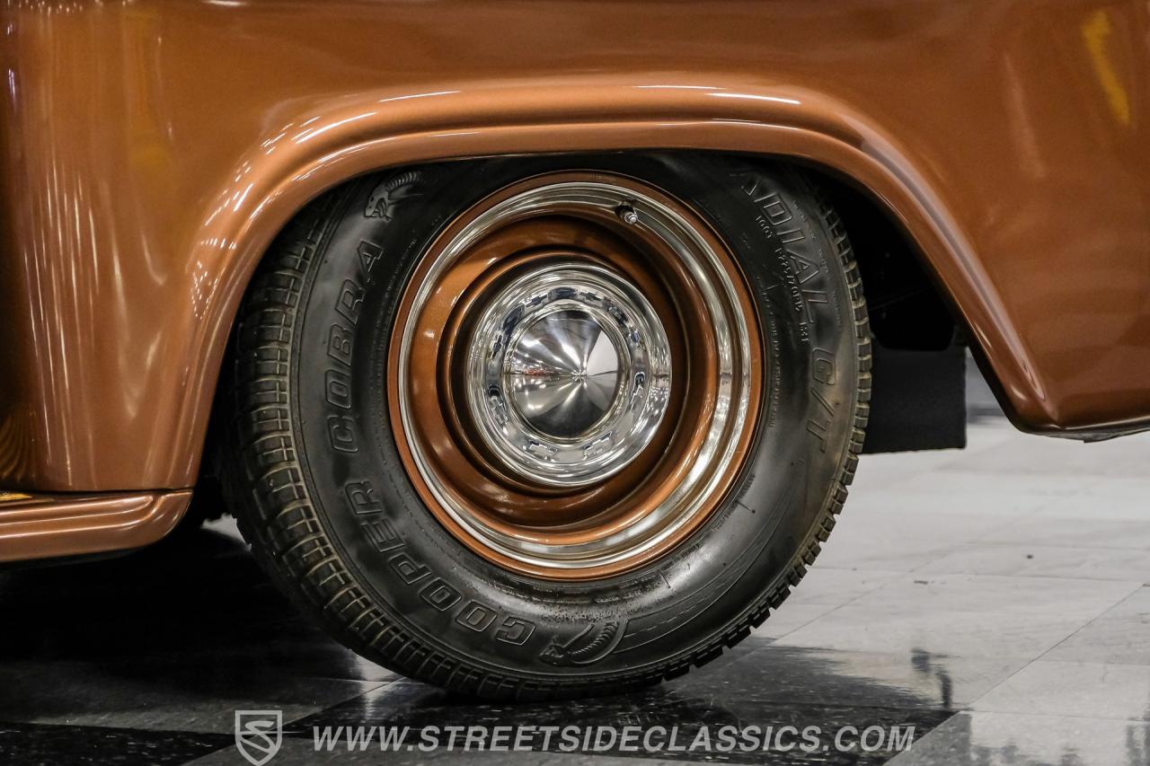 1955 Chevrolet 3100 Apache &amp; Custom Motorcycle Trailer