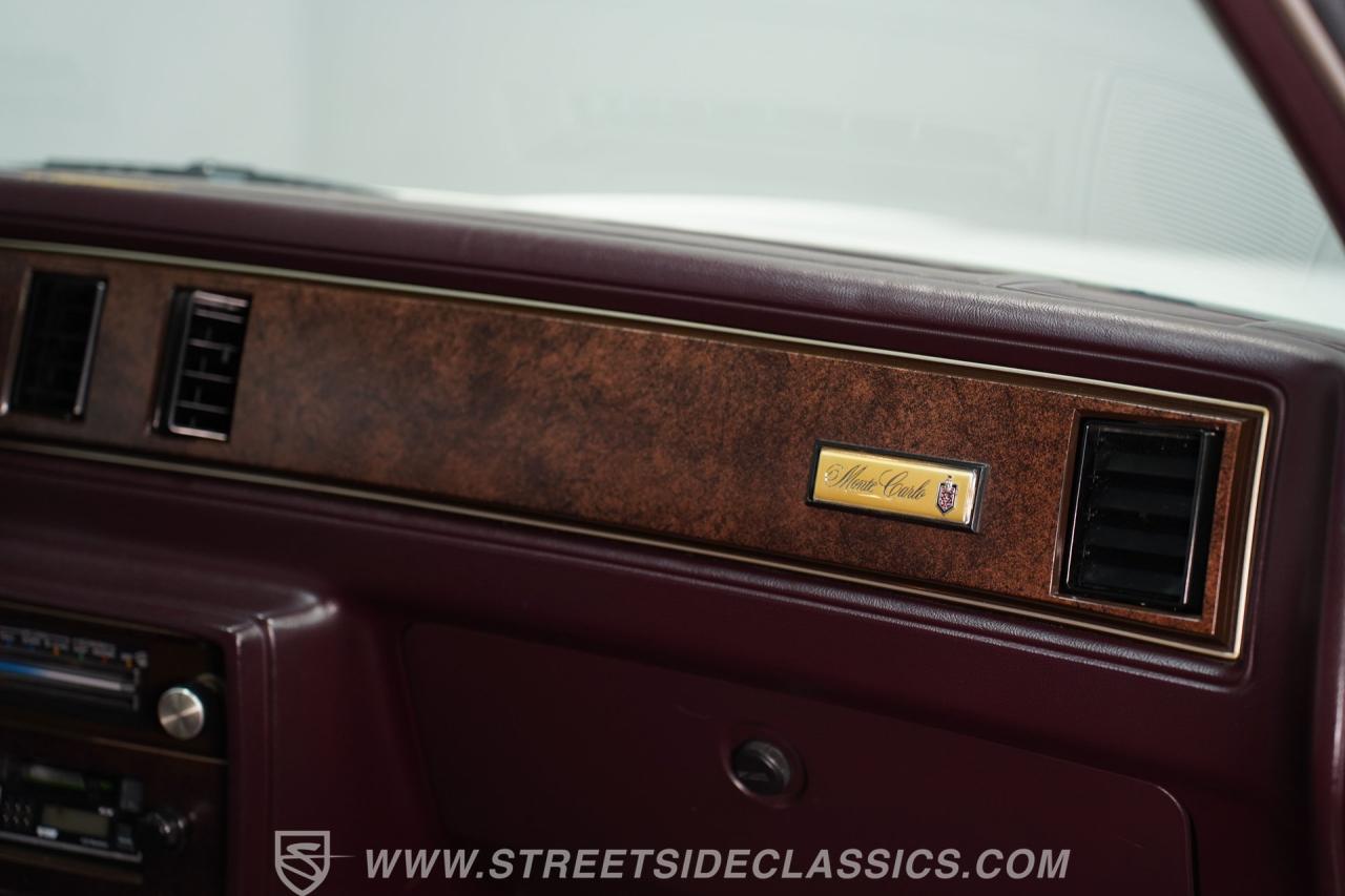 1985 Chevrolet Monte Carlo