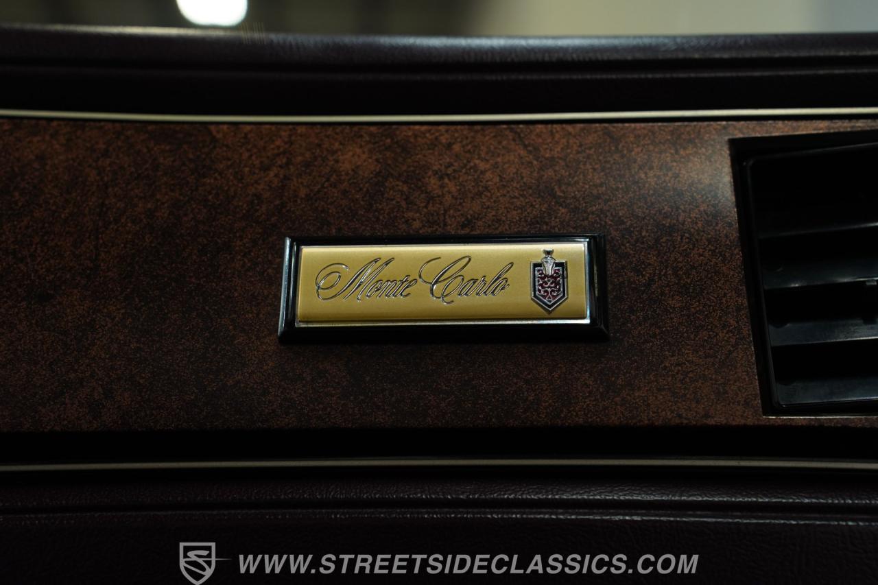 1985 Chevrolet Monte Carlo