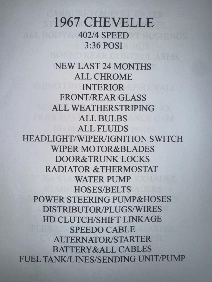 1967 Chevrolet Chevelle