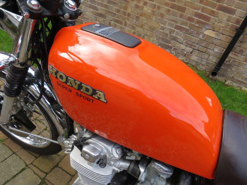 1976 Honda CB550F SUPER SPORT