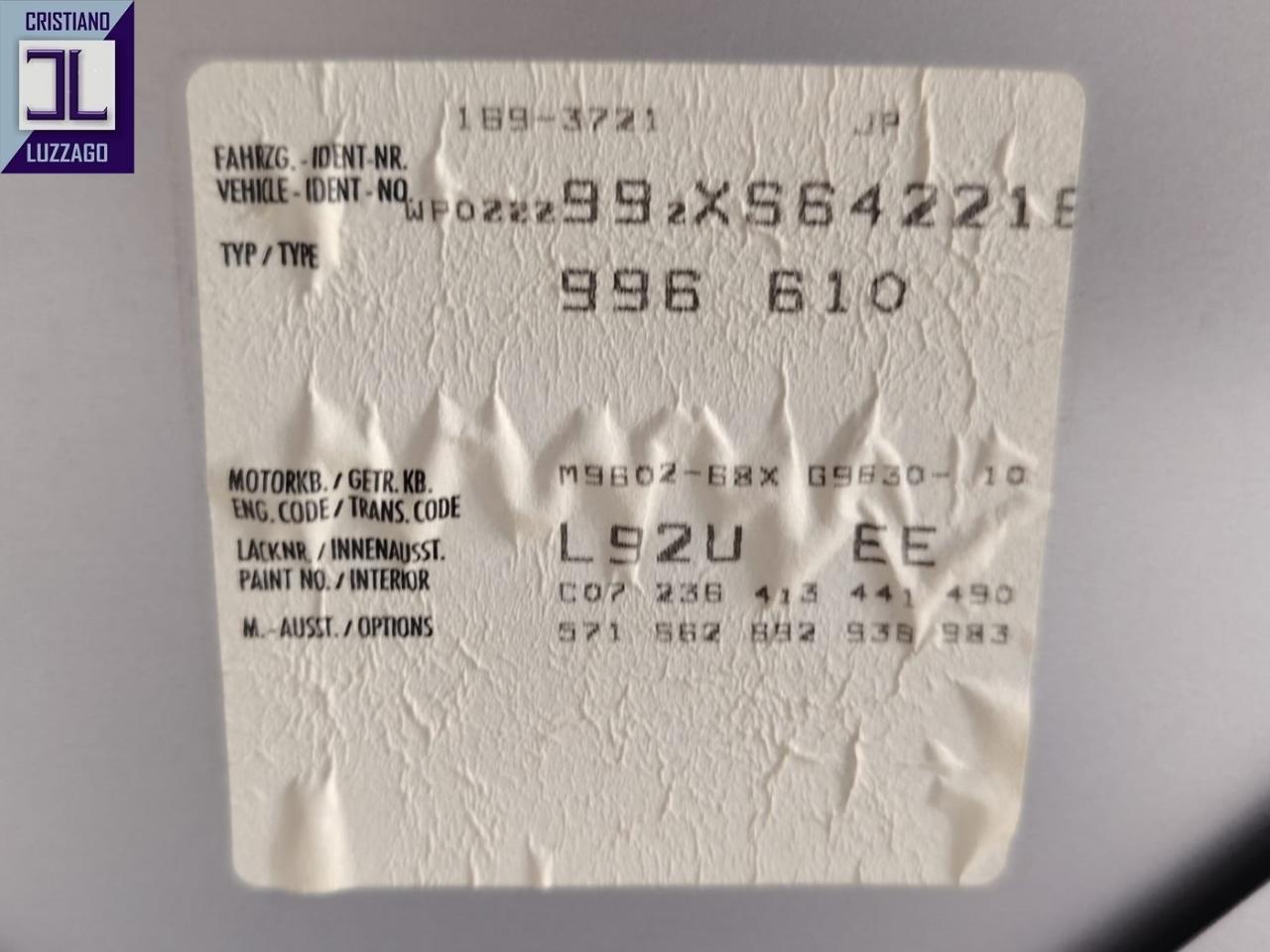 Porsche 996-610 CARRERA 4 CABRIOLET