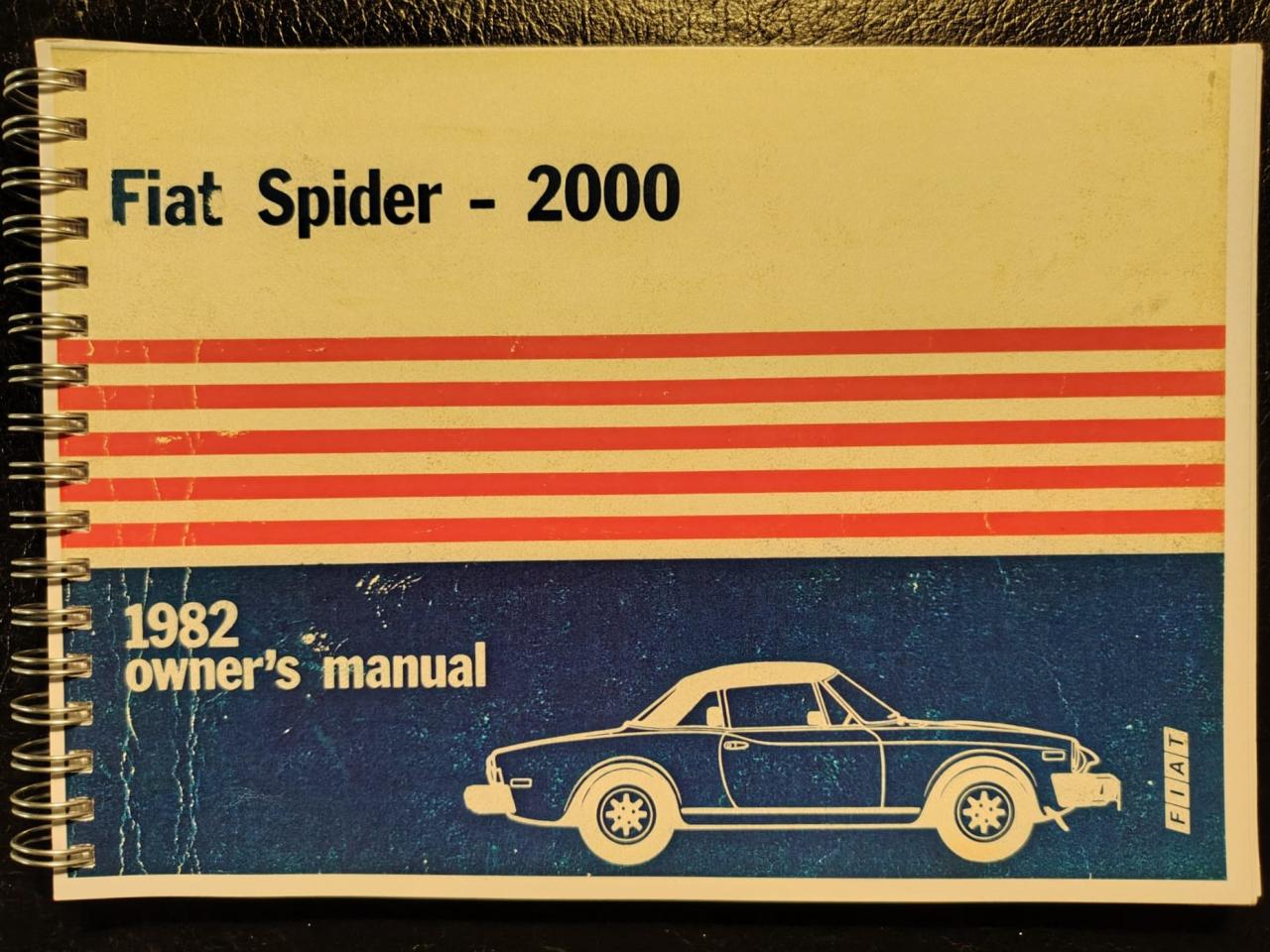 1982 Fiat 124 SPIDER AMERICA AUTOMATIC