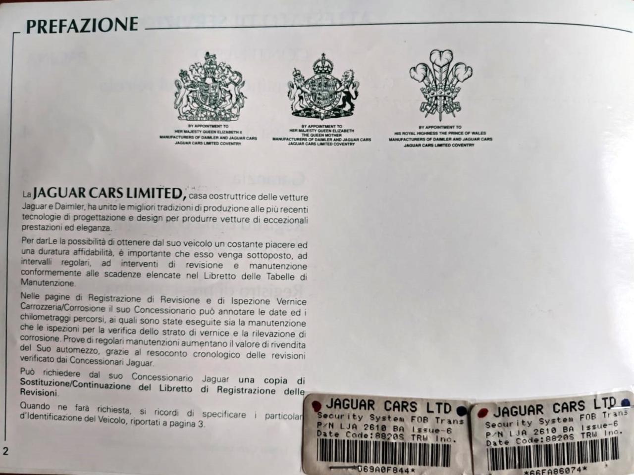 1998 Jaguar XK R COUPE