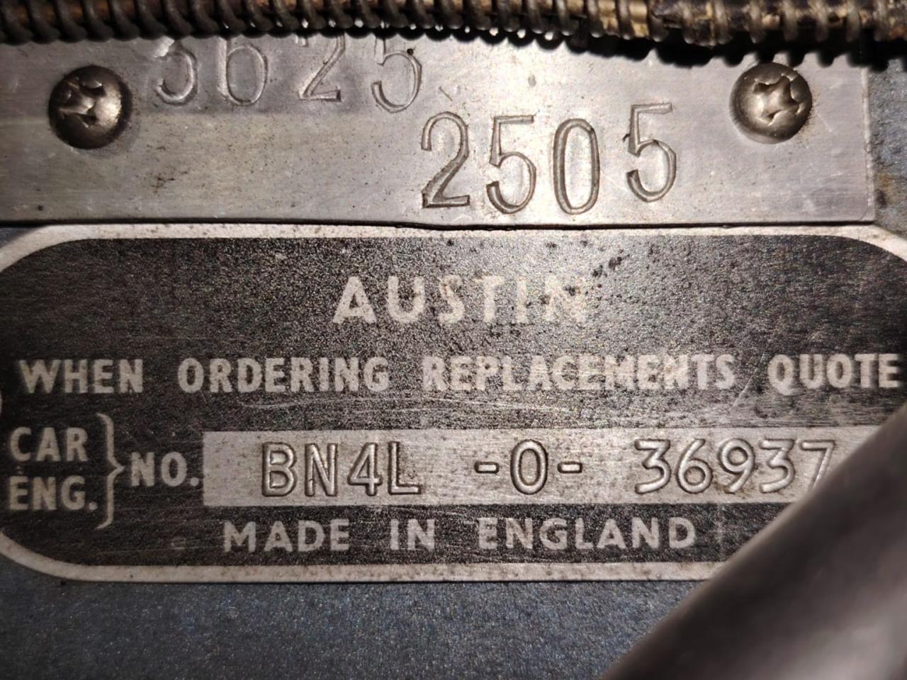 1957 Austin - Healey 100/6