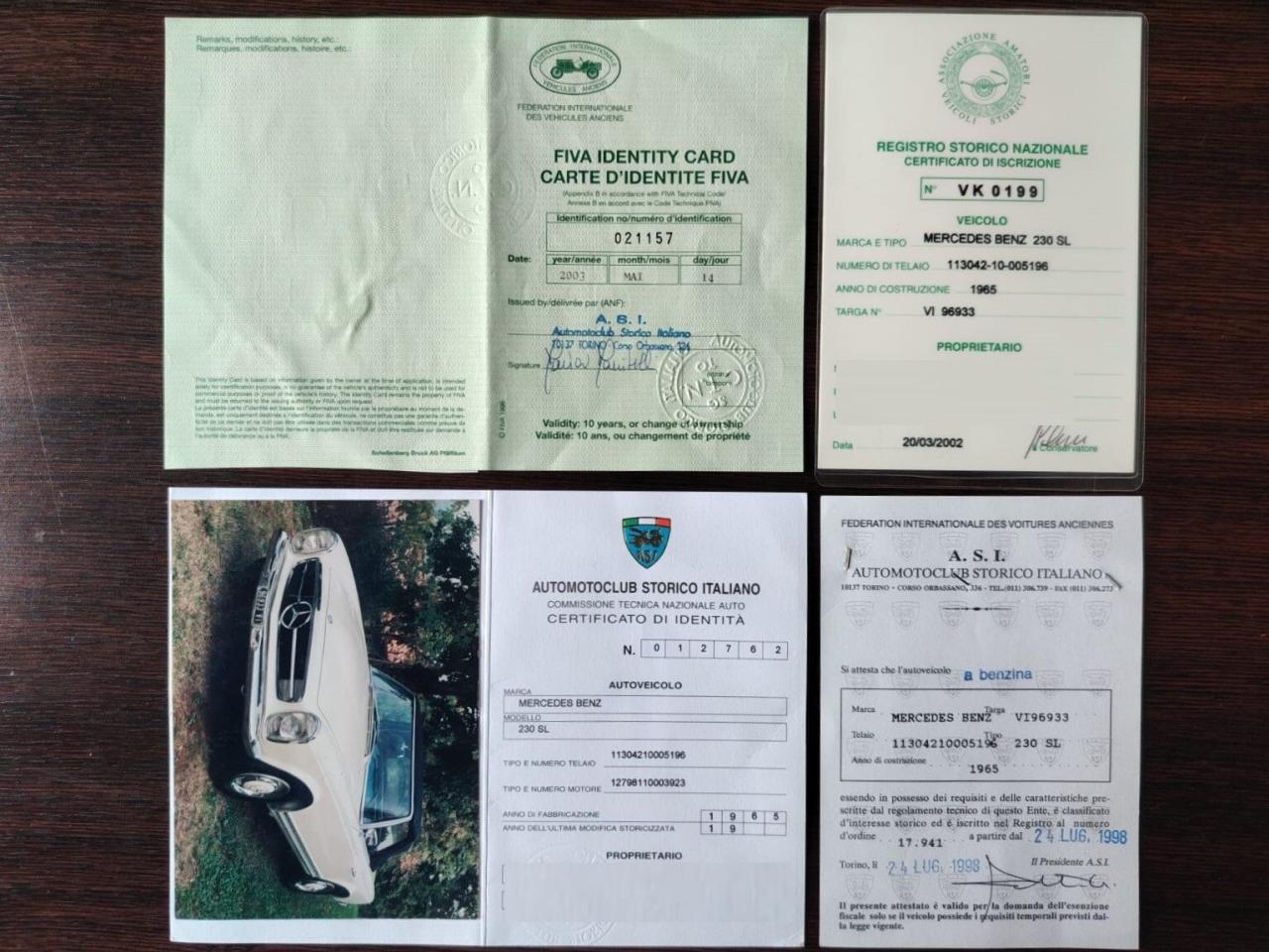 1965 Mercedes - Benz 230 SL Pagode