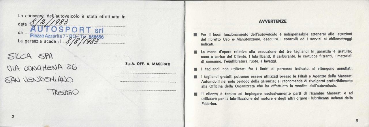 1983 Maserati KYALAMI 4.9