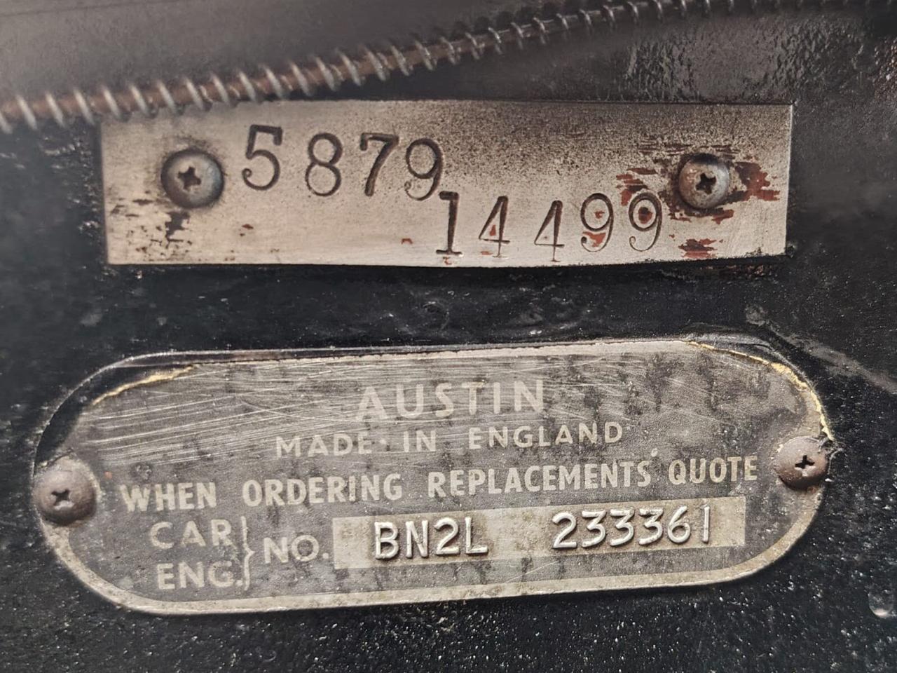 1956 Austin - Healey 100-4 BN2