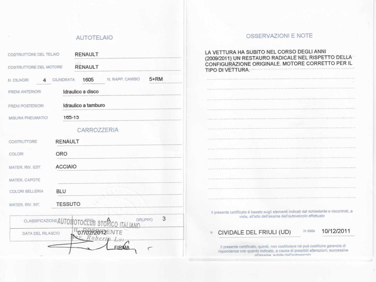 Alpine Renault A 310 1600