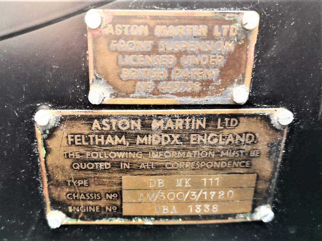 1958 Aston Martin DB MkIII