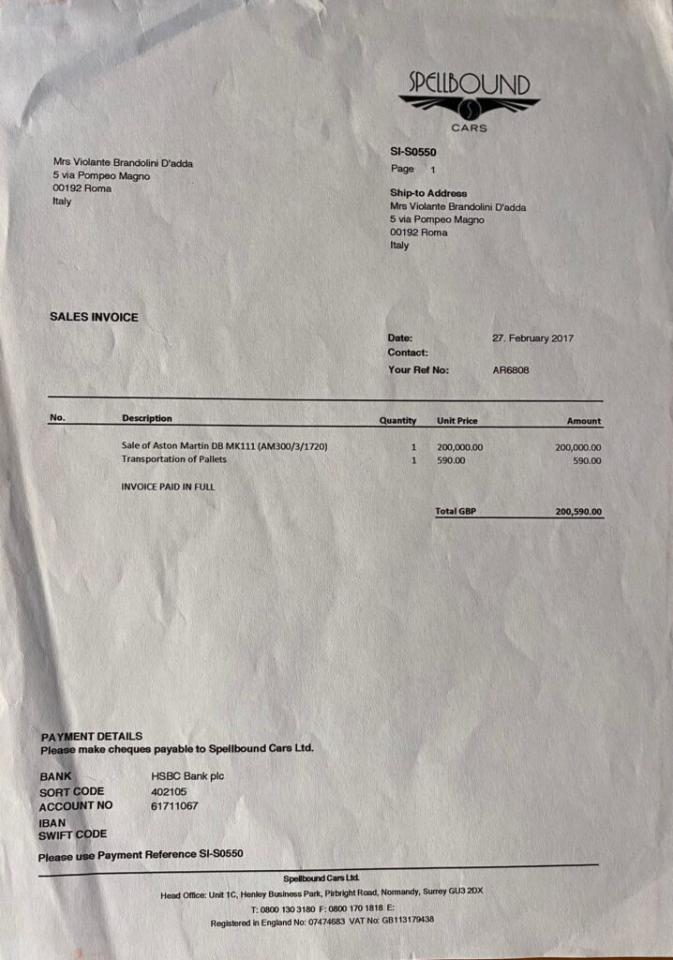 1958 Aston Martin DB MkIII