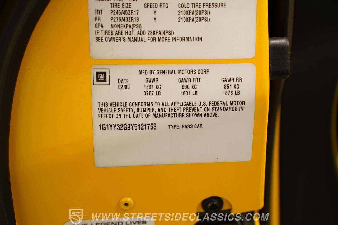 2000 Chevrolet Corvette Convertible