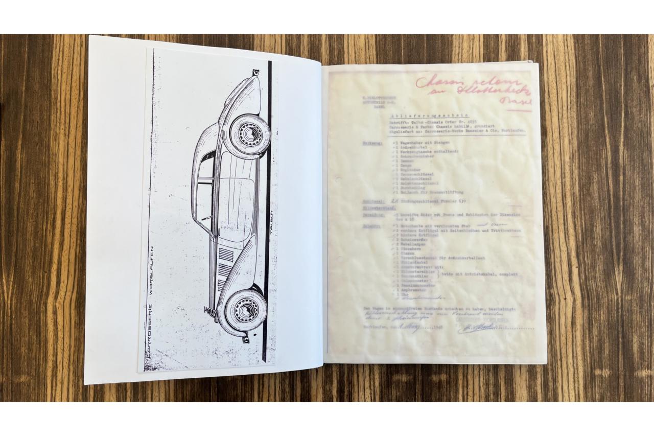 1947 Talbot T26 Record Worblaufen Cabriolet