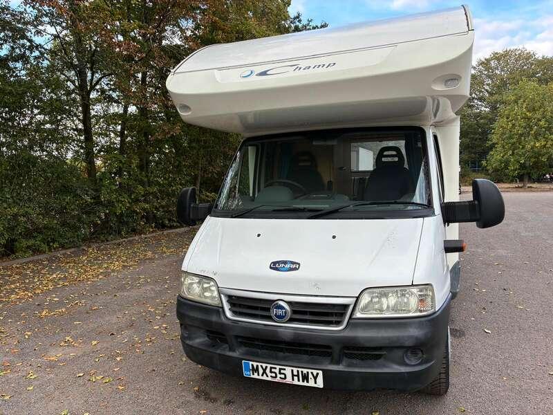 2005 Fiat DUCATO LUNAR CHAMP 4 BERTH MOTORCARAVAN