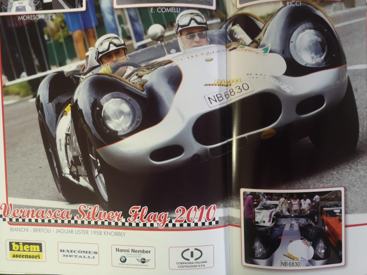 1958 Lister Jaguar KNOBBLY CONTINUATION