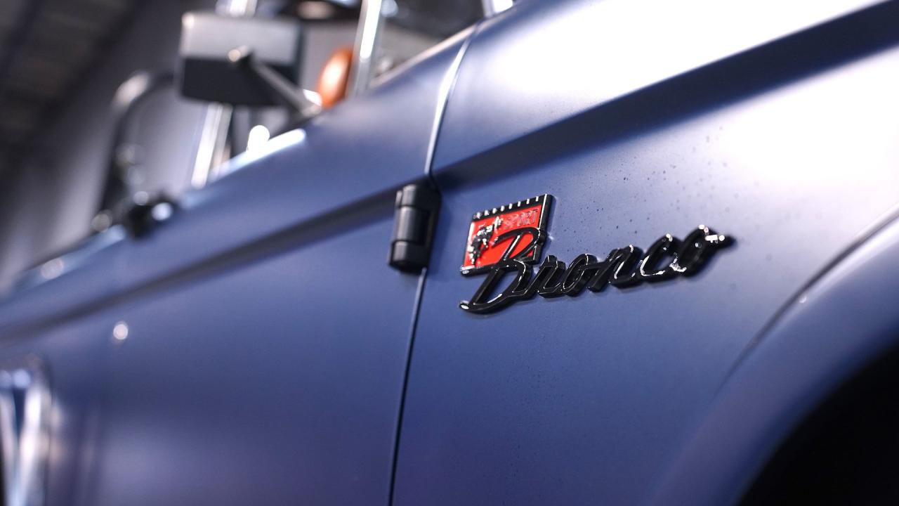 1972 Ford Bronco 4x4 Coyote Vintage Broncos