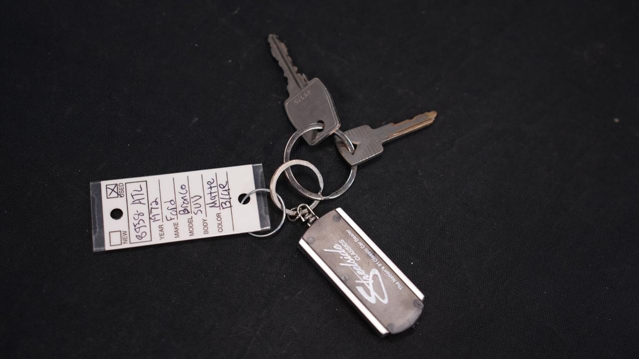 1972 Ford Bronco 4x4 Coyote Vintage Broncos