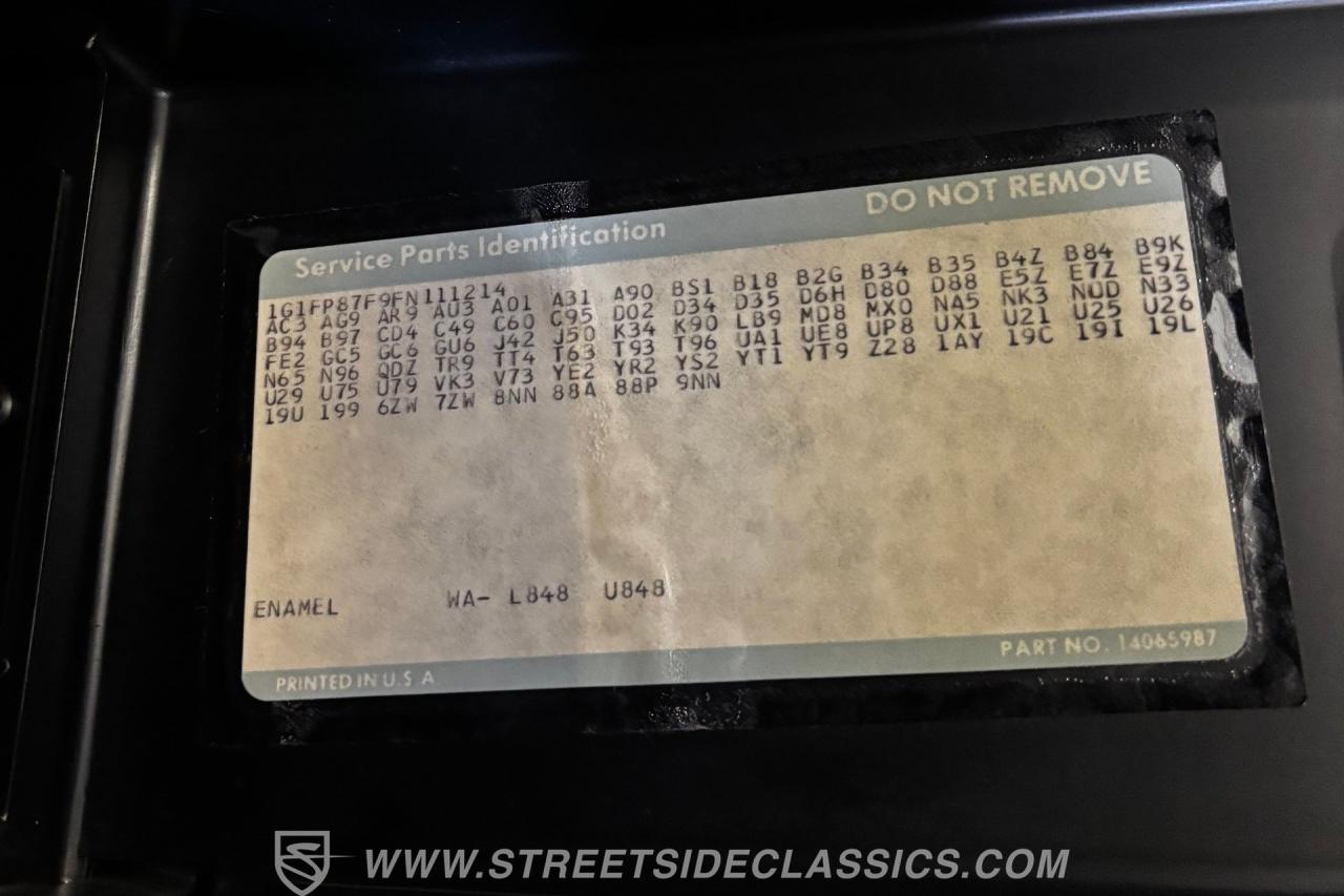 1985 Chevrolet Camaro IROC Z28