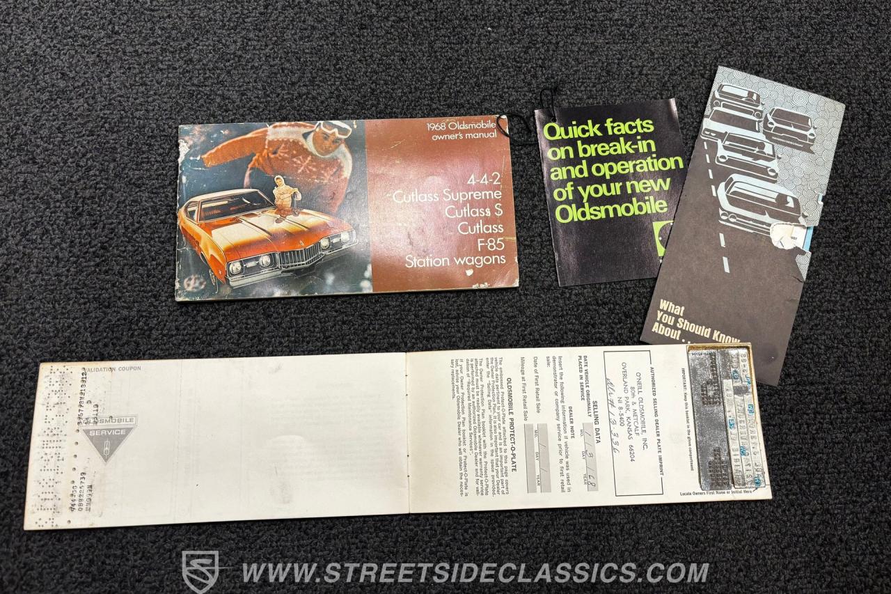 1968 Oldsmobile Cutlass S