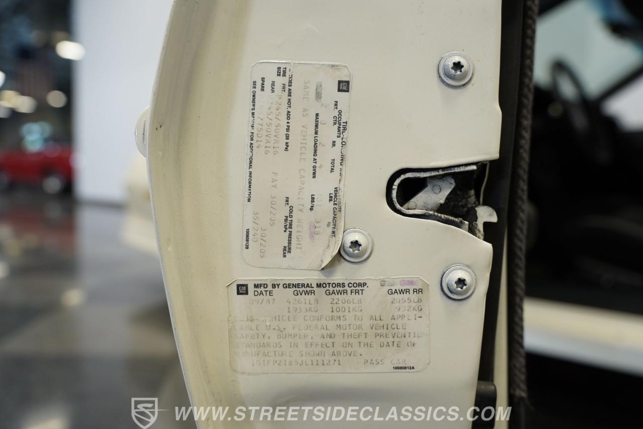 1988 Chevrolet Camaro IROC-Z