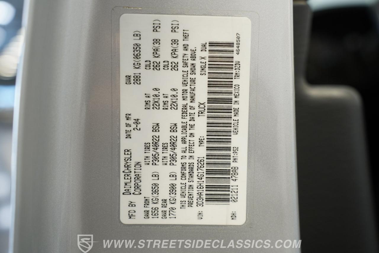 2004 Dodge Ram SRT-10