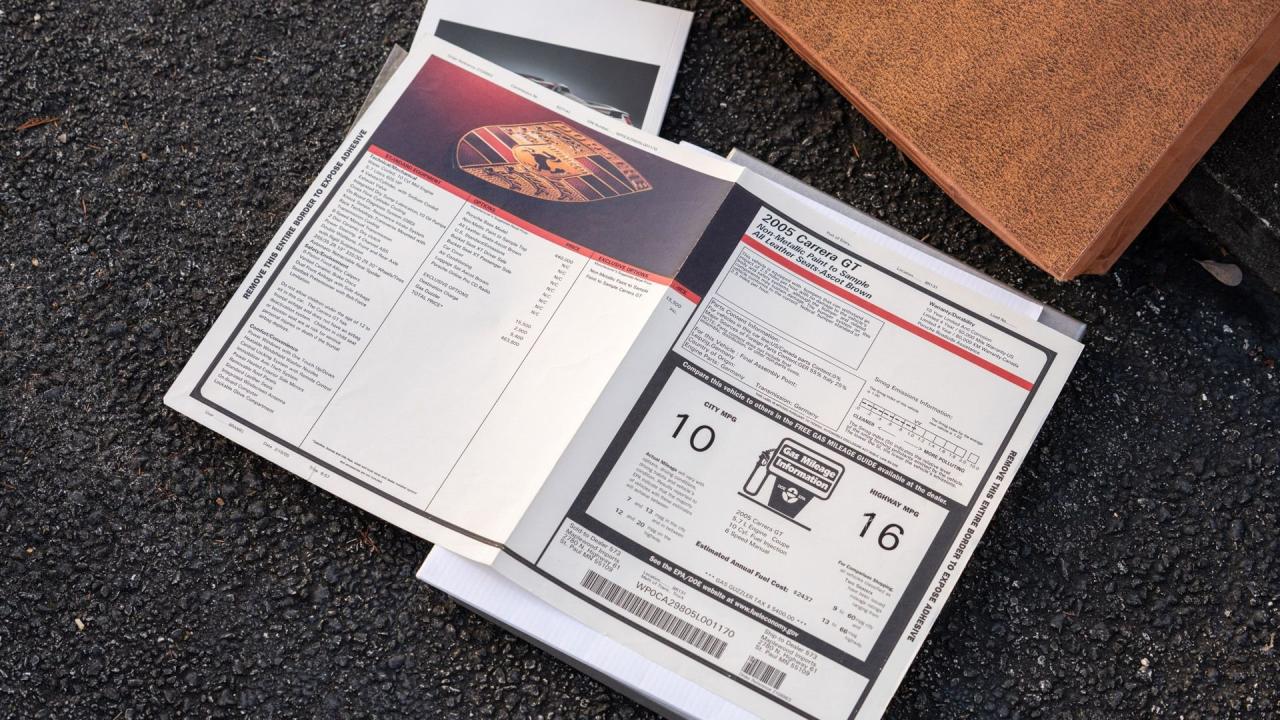 2005 Porsche Carrera GT