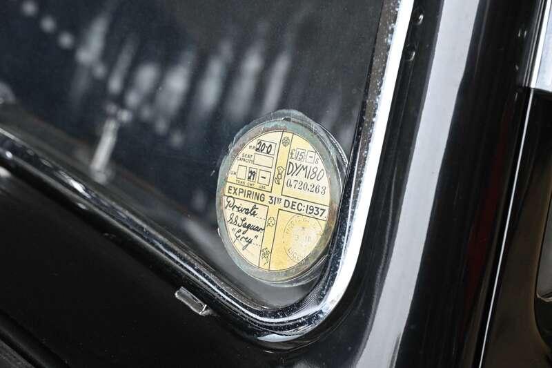 1937 SS JAGUAR SPORTS SALOON