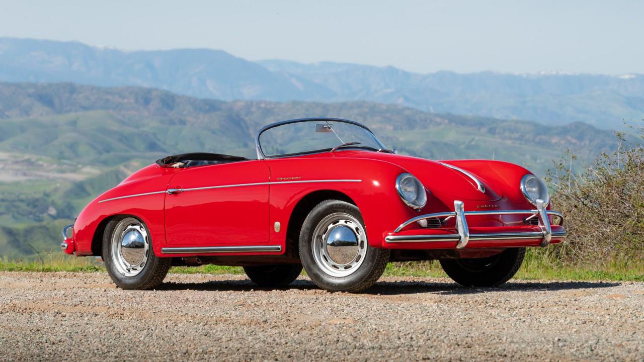 1957 Porsche 356 A 1600 Speedster