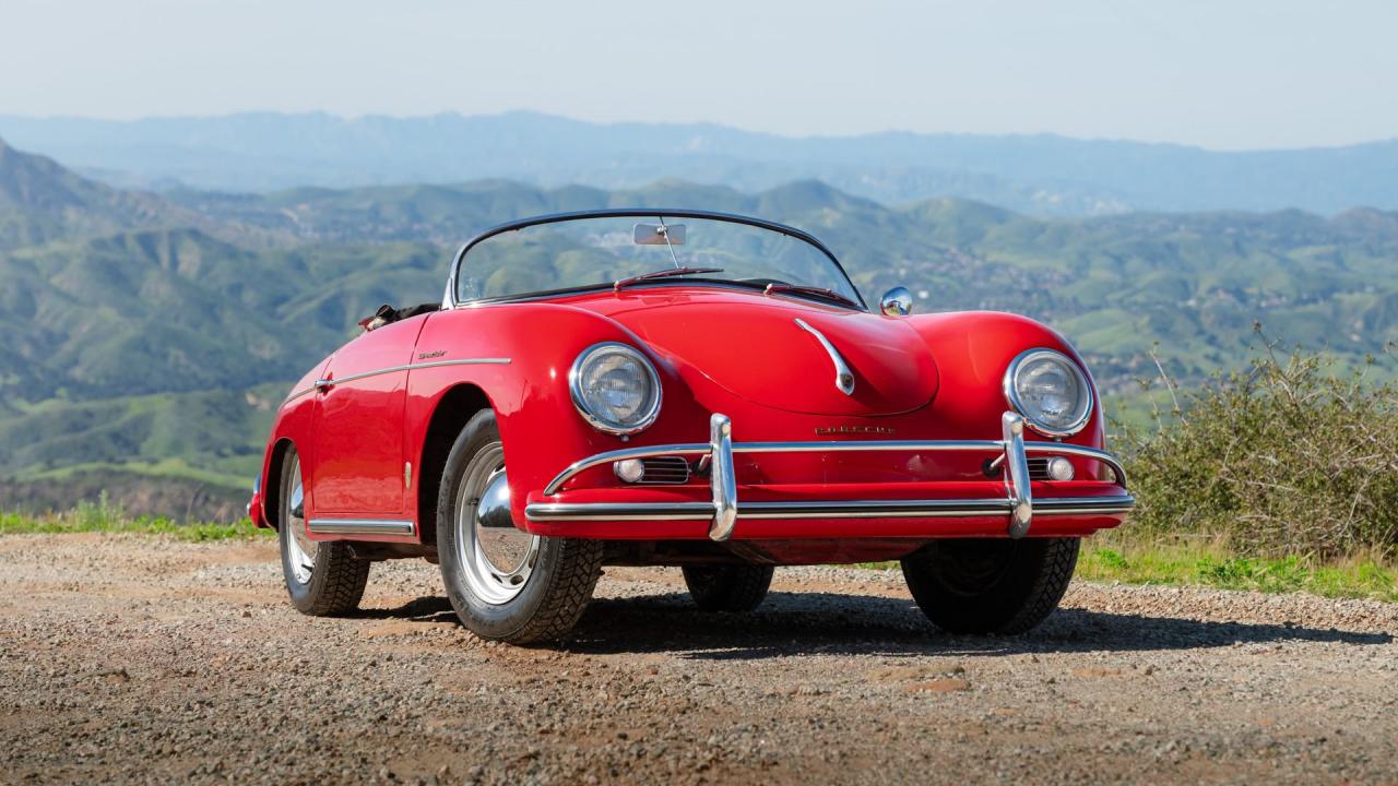1957 Porsche 356 A 1600 Speedster