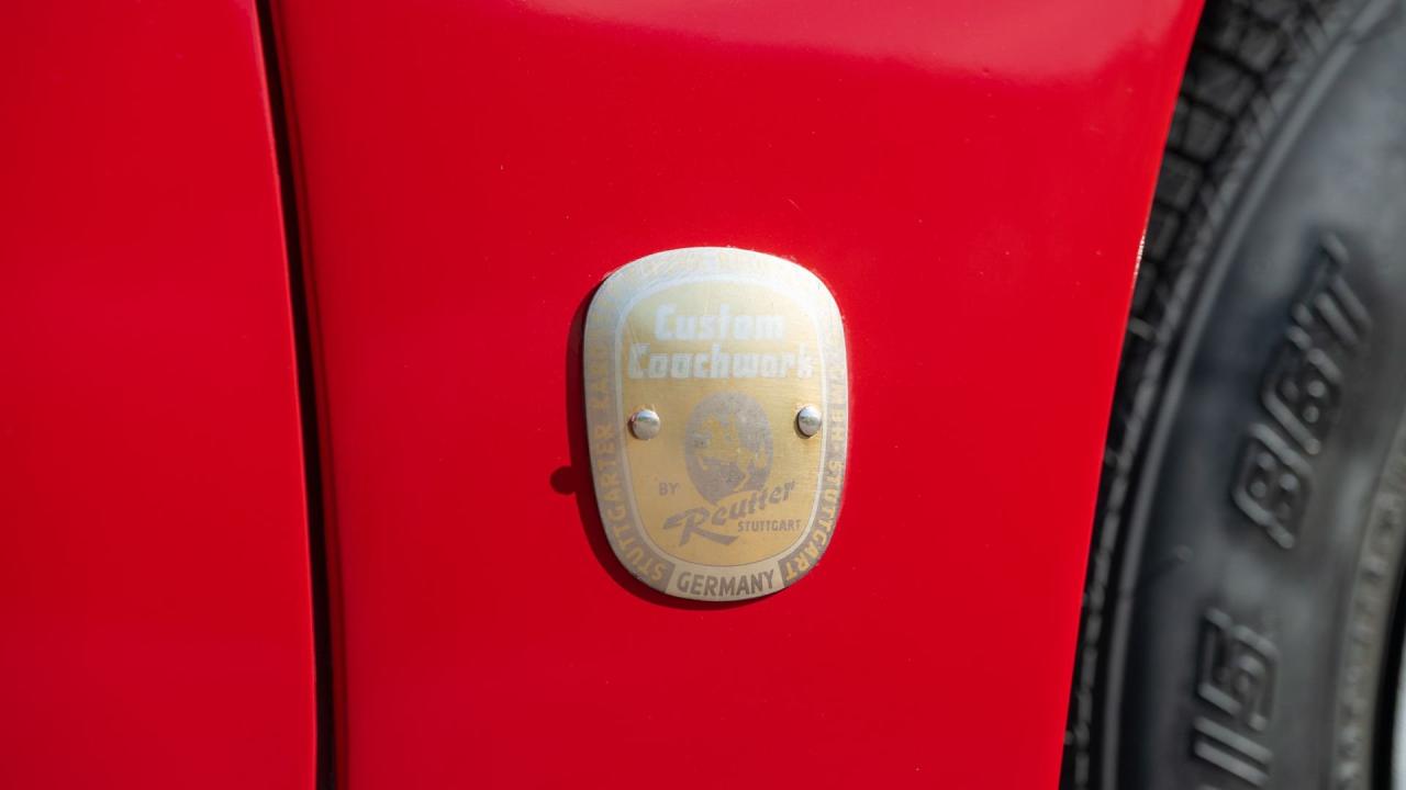 1957 Porsche 356 A 1600 Speedster